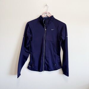 NIKE Purple Element Thermal Running Jacket Women’s Small Athletic